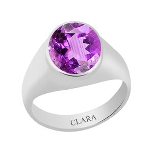NOVAMART Fine Certified Natural Amethyst Katela Gemstone <b>Rings</b> for Everyday Wear Wholesale Export - Product Image 1