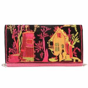 Bolso de mano bordado para mujer (9035) - Rosa - Product Image 2