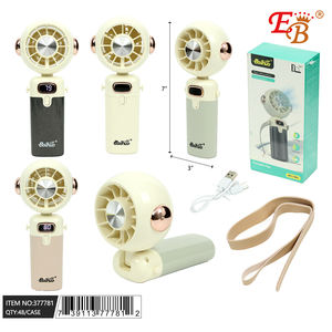 7 \ "X3 \" Mini ventola di raffreddamento ad aria ricaricabile portatile a cinque velocità con alimentazione elettrica USB per uso domestico 48 pz/CS - Product Image 1