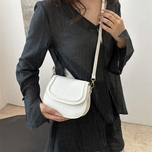 Bolso de Hombro de Verano para Mujer, Estilo Occidental Informal Retro, Color Sólido, Pequeño, Nueva Moda - Product Image 4