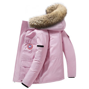 Chaqueta de Plumón Portátil de la Mejor Calidad, 100% Poliéster, Chaqueta Personalizada, Chaqueta de Piel Sintética - Product Image 6