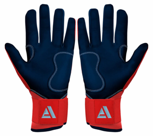 OEM Service Goatskin Leather Baseball <b>Batting</b> <b>Gloves</b> Comfortable Custom Color Hook And Loop Closure Training Use <b>Batting</b> <b>Gloves</b> - Product Image 2