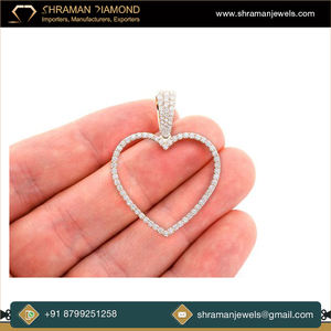 Bijoux commémoratifs Hip Hop, pendentif personnalisé en forme de cœur avec photo, diamant de laboratoire glacé, pendentif avec photo, cadeaux de Saint-Valentin pour femmes et hommes - Product Image 5