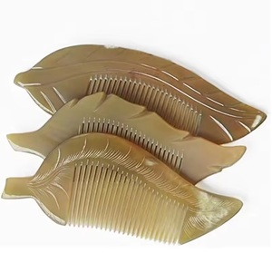 Luxury Eco-Friendly Buffalo Horn <b>Hair</b> <b>Comb</b> | Classic Fashion Traditional Handmade Home Use Medium Size <b>Comb</b> - Product Image 4