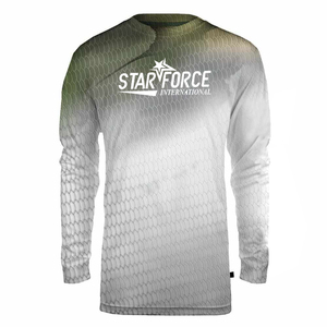 เสื้อตกปลามีฮู้ดแห้งเร็วเสื้อตกปลาแขนยาวพิมพ์ลายป้องกันรังสียูวีป้องกันแสงแดด - Product Image 6