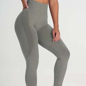 Wholesale Custom Yoga <b>Leggings</b> for <b>Women</b> Ladies Seamless Sport <b>Legging</b> for Gym Use Compression Elastic Waist Yoga <b>Leggings</b> - Product Image 1