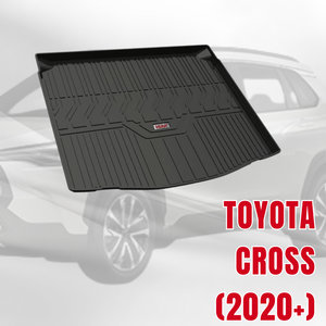 คุณภาพ2มม. สำหรับโตโยต้าครอสเวียดนามใหม่ซับพื้นรถสีดำขนาด95x100ซม. ทุกสภาพอากาศ TPE รับประกัน1ปี - Product Image 5