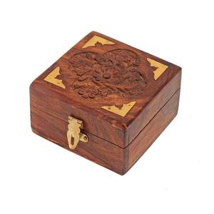 Storage Mango <b>Wooden</b> Multi Functional Use Standard <b>Jewellery</b> Box Bangle Home Appliance Trinket Box at Inexpensive Price - Product Image 1