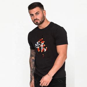 100% algodón cómodo camiseta de gran tamaño de alta calidad peso pesado mutil color camiseta logotipo personalizado en blanco camiseta lisa para hombres - Product Image 1