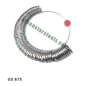 เครื่องวัดขนาดนิ้วโลหะ GS 875เครื่องมือเครื่องประดับที่จำเป็นสำหรับการประดิษฐ์อัญมณี - Product Image 1