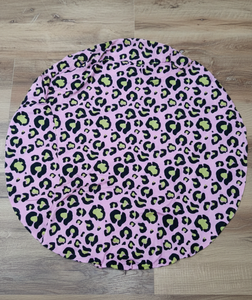 ชุดเดรสผ้าฝ้ายพิมพ์ลายเสือสีชมพูสำหรับใส่ลำลองและใส่วิ่ง - Product Image 1