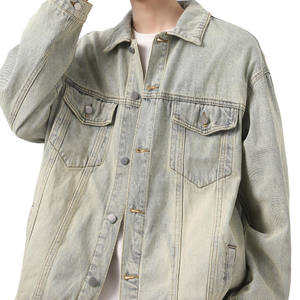<b>Denim</b> <b>Jacket</b> <b>For</b> <b>Men</b> Custom Logo Winter <b>Jacket</b> Casual Look Turn Down Collar Long Sleeves New Stylish Pocket <b>Denim</b> <b>Jacket</b> <b>Men's</b> - Product Image 5
