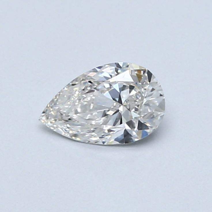 0.65 CTW Pear Shape Lab Grown Loose Diamond VVS VS Quality