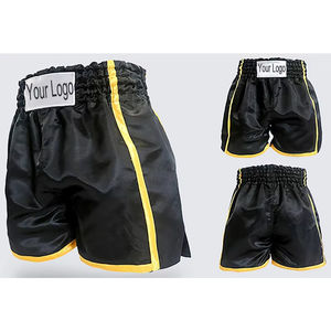 2025 superventas deportes personalizados hombres Muay Thai Shorts 100% poliéster secado rápido transpirable nuevo último diseño correr gimnasio - Product Image 6