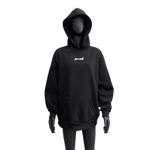 Sweat-shirts à capuche unisexes 320 g/m² personnalisés, effet délavé, épaules tombantes, style streetwear, 100 % coton molletonné/éponge française - Product Image 5