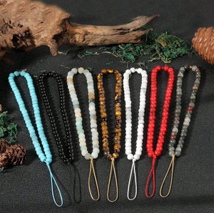 Cadena de correa móvil con cuentas de semillas con estilo para accesorios de encanto de teléfono, cadena de teléfono con cuentas de tendencia con cuentas de semillas de colores - Product Image 1