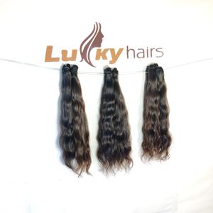 Extensions de cheveux indiens alignés par cuticules vierges brutes Paquets de cheveux humains vietnamiens non traités de couleur naturelle - Product Image 2