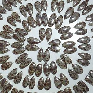 100% asteroide natural jaspe mezcla forma par cabujones en todos los tamaños hermoso asteroide jaspe par cabujón piedras preciosas sueltas - Product Image 2