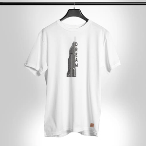 Camiseta de manga corta de gran tamaño para hombre de algodón 100% Premium Diseño de serigrafía de alta calidad disponible en DTF y DTG - Product Image 1