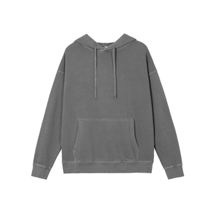 Sweat-shirt à capuche avec Logo brodé et ficelle pour homme, impression personnalisée de haute qualité - Product Image 6