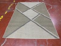 GOLDENMOON CARPET 2025 Lakeside Koleksiyonu Çift Taraflı Kare Halı Genç Geometrik Modern Güçlü Dokuma Yıkanabilir Sıfır Havlı