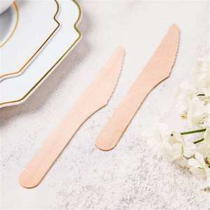 Couteau en bois biodégradable de haute qualité 160mm vente en gros - Product Image 1