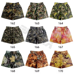 Pantalones cortos para hombre de malla con estampado de camuflaje retro de alta calidad personalizados, sublimación de logotipo personalizado de calle principal de verano, fabricante directo - Product Image 2