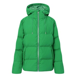 Chaqueta acolchada de invierno verde para mujer de diseño personalizado de alta calidad al por mayor estilo formal acabado con logotipo personalizado - Product Image 1