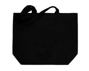 Bolsas de Hombro de Algodón de Alta Calidad, Ecológicas, Multiusos, Duraderas, Bolsas de Lona de Algodón Resistentes, Bolsa de Mano de Algodón Negro Oscuro - Product Image 4