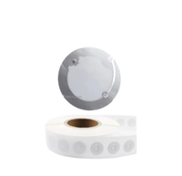 Mini étiquette matérielle ronde étanche RFID NFC PET 860-960MHz étiquette de contrôle d'accès