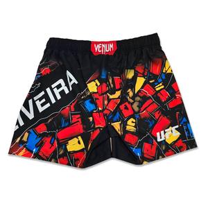 Pantalones Cortos de MMA de Alta Calidad al por Mayor para Hombre, BJJ NO GI, Secado Rápido, Elásticos, Ligeros, Duraderos, Transpirables, 100% Poliéster, Diseño Personalizado - Product Image 4