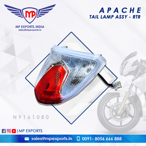 PRODUCTO INDIO DE ALTA CALIDAD DE CONJUNTO DE LÁMPARA TRASERA-TVS APACHE RTR REPUESTOS DE DOS RUEDAS DISPONIBLES - Product Image 3