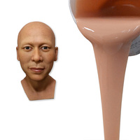 Super Dehnbares Hautfreundliches Flüssiges Silikonkautschuk für SFX-Künstler Spezialeffekte Make-up Körperabformungen Prothesen