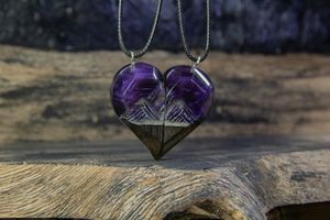 Personalizado al por mayor creativo hecho a mano brillante tradición neackles en único cielo azul oscuro nubes resina collar luminoso para - Product Image 6