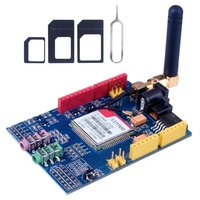 Bouclier de carte de développement de Module de communication sans fil GSM GPRS quadri-bande compatible avec SIM900 pour la transmission de données d'appel SMS