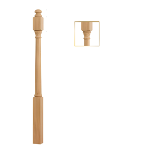 Pièces d'escalier en bois massif décoratives durables en chêne rouge par EFS Vietnam-4040 - Product Image 3