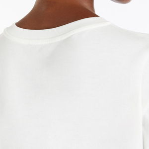 Camisetas de Manga Corta para Mujer, Transpirables, Ajustadas, Cuello Redondo, Estampadas, 100% Algodón, Antiarrugas, Secado Rápido, Ecológicas, Estilo Coreano - Product Image 3
