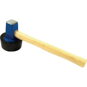 Martillo de percusión vulcanizado redondo de 1500 g para la colocación de azulejos - Product Image 1