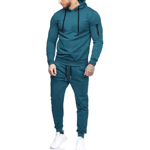 Ensemble de survêtements pour hommes en tissu respirant, vêtements décontractés légers de bonne qualité, taille idéale, ensemble de survêtements de fitness - Product Image 4