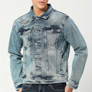 Chaqueta vaquera Vintage de alta calidad para hombre, hecha a medida, estilo de botón frontal, serigrafía, precio de temporada de invierno - Product Image 4