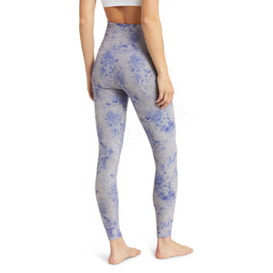 Leggings pour femmes à séchage rapide, respirants, écologiques, taille haute, en élasthanne/polyester, pour l'entraînement, le fitness, nouveau design - Product Image 3