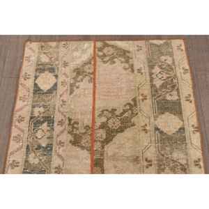 2.2x9.2 ft Vintage Rug, Turkish <b>Runner</b> Rug, <b>Red</b> Southwestern Wool Rug - Product Image 4