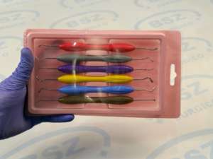 Kit de instrumentos quirúrgicos dentales compuestos de 6 piezas - Product Image 4