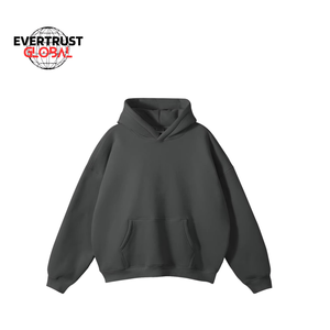 Sudadera con Capucha Personalizada para Hombre de Alta Calidad, 100% Algodón, Talla Grande, Tejida, Antiencogimiento, Diseño Liso - Product Image 1