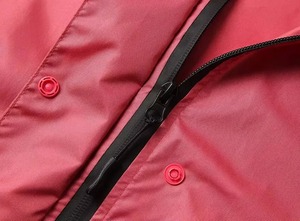 Chubasquero de manga larga para mujer, con capucha, impermeable, a prueba de viento, Color rosa, talla 2025, temporada de lluvia, abrigos para mujer - Product Image 5