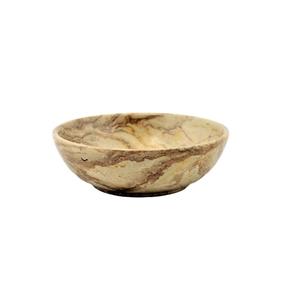 100% bol de service de salade de fruits marbrés de forme ronde créative, personnalisation de la cuisine et du plateau de table à un prix abordable - Product Image 1