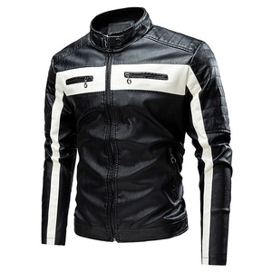 Veste en cuir pleine fleur véritable personnalisée de haute qualité pour hommes nouveau style de manteau personnalisé vente à chaud fabriquée à l'usine - Product Image 1