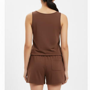 Pantalones cortos de mujer gimnasio entrenamiento Fitness ropa deportiva secado rápido cómodo tela suave Casual verano Pantalones cortos para exteriores - Product Image 2