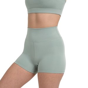 Short de sport sportif 100% coton pour femmes avec poches Short de survêtement d'été pour la course à pied randonnée vêtements d'entraînement décontractés - Product Image 5
