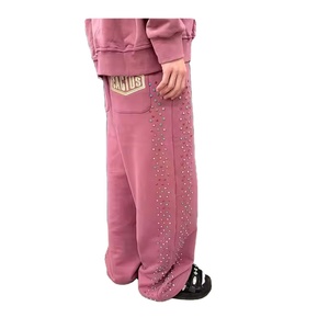 Pantalones Deportivos con Pedrería para Hombre, con Logotipo Personalizado, Ligeros, Casuales, de Lona, Marca Privada y Alta Calidad - Product Image 2